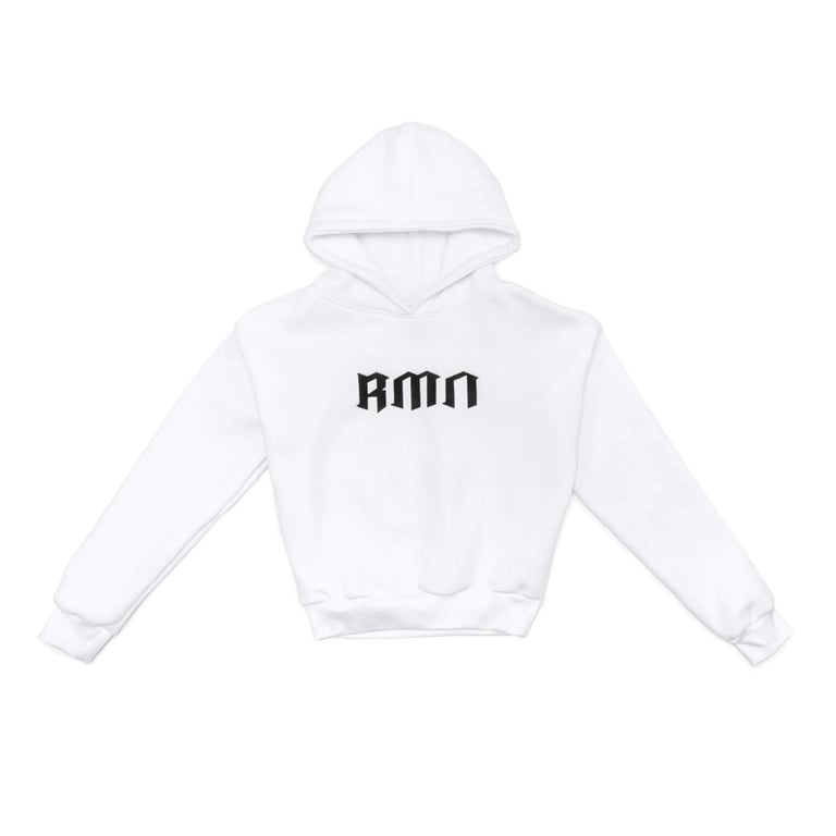 Azteca RMN LOGO Crop Hoodie (Ladies)
