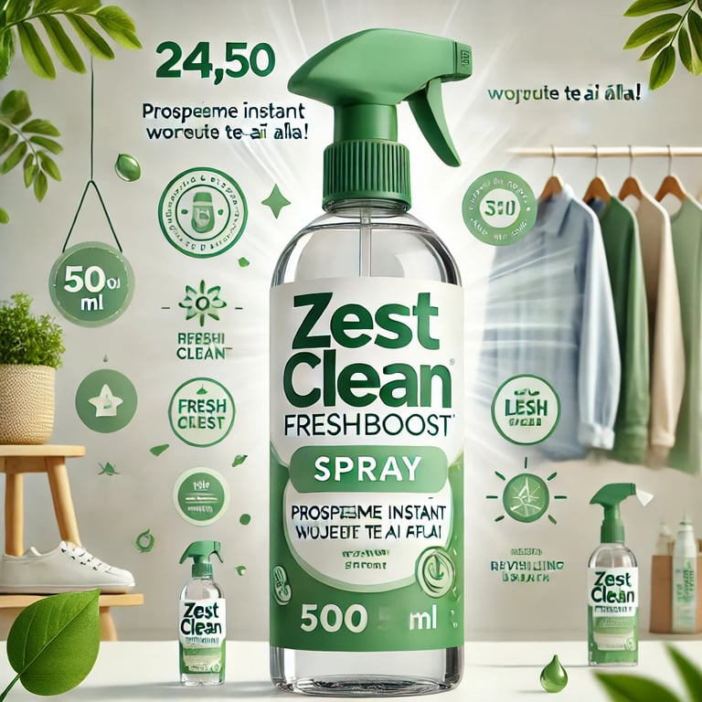 ZestClean FreshBoost Spray