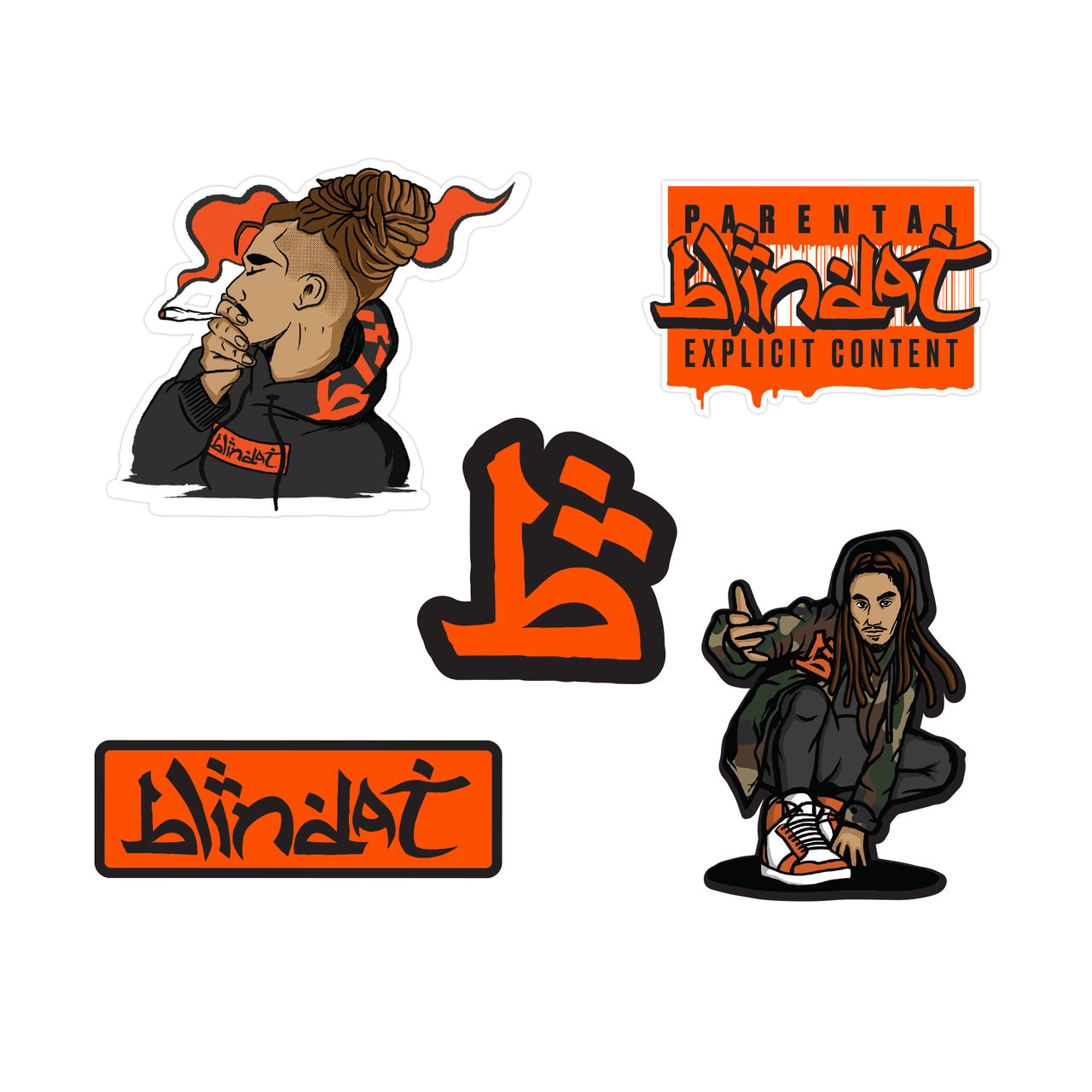 KrckBrnd Amuly Sticker Stash