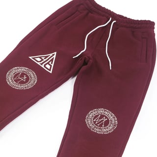 KrckBrnd Azteca 616 Burgundy Sweatpants