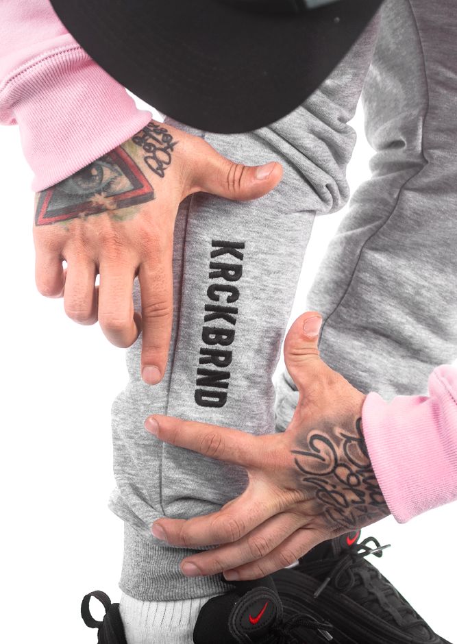 KrckBrnd Krack Logo Light Sweatpants
