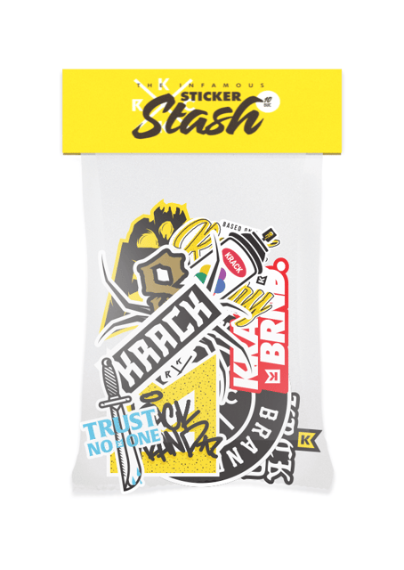 KrckBrnd Krack Sticker Stash #4