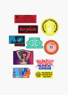 KrckBrnd Krack Sticker Stash #6
