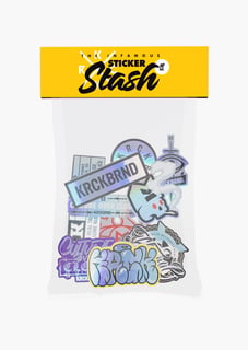 KrckBrnd Krack Sticker Stash #7 Hologram