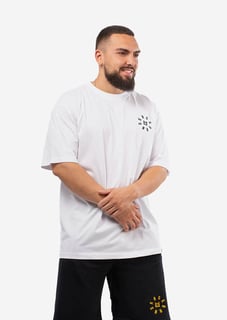 KrckBrnd Logo Tee White