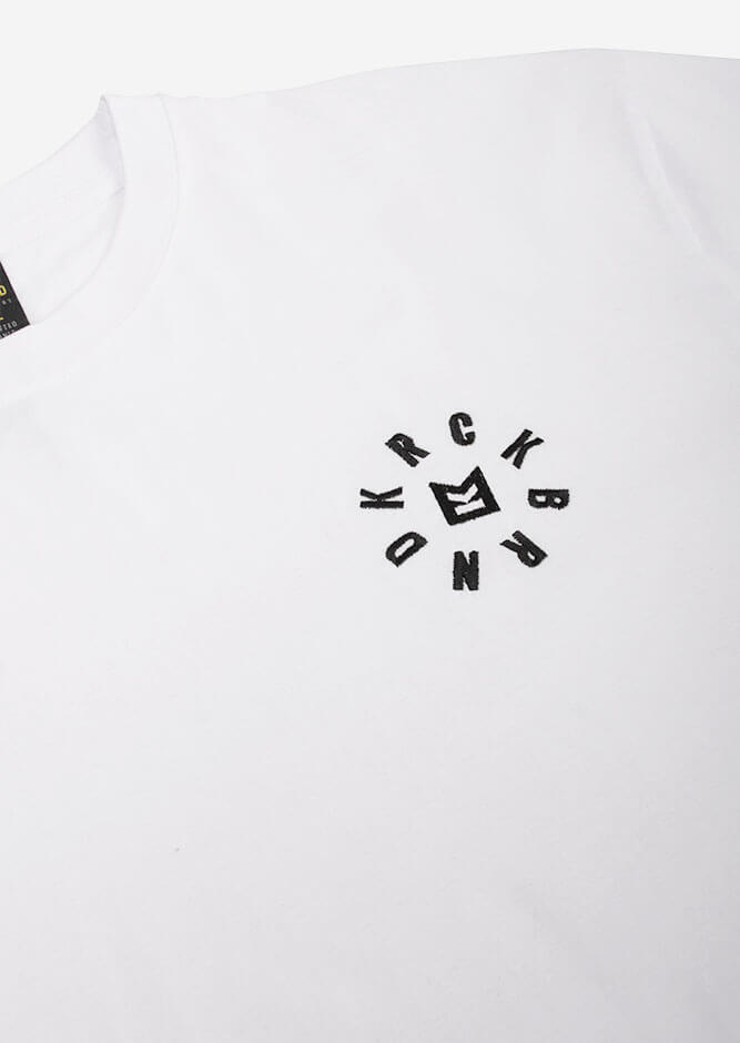 KrckBrnd Logo Tee White