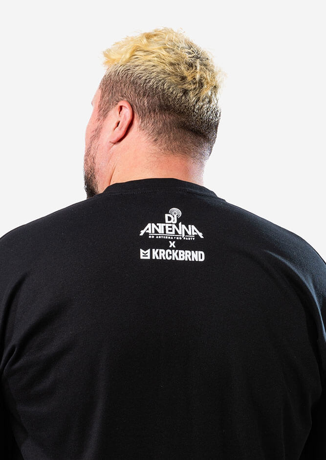 KrckBrnd No party Tee x DJ Antenna