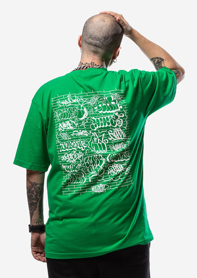 KrckBrnd OMJ Green Tee