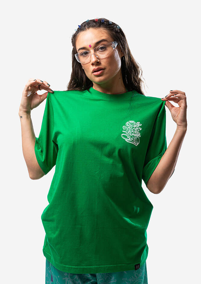 KrckBrnd OMJ Green Tee