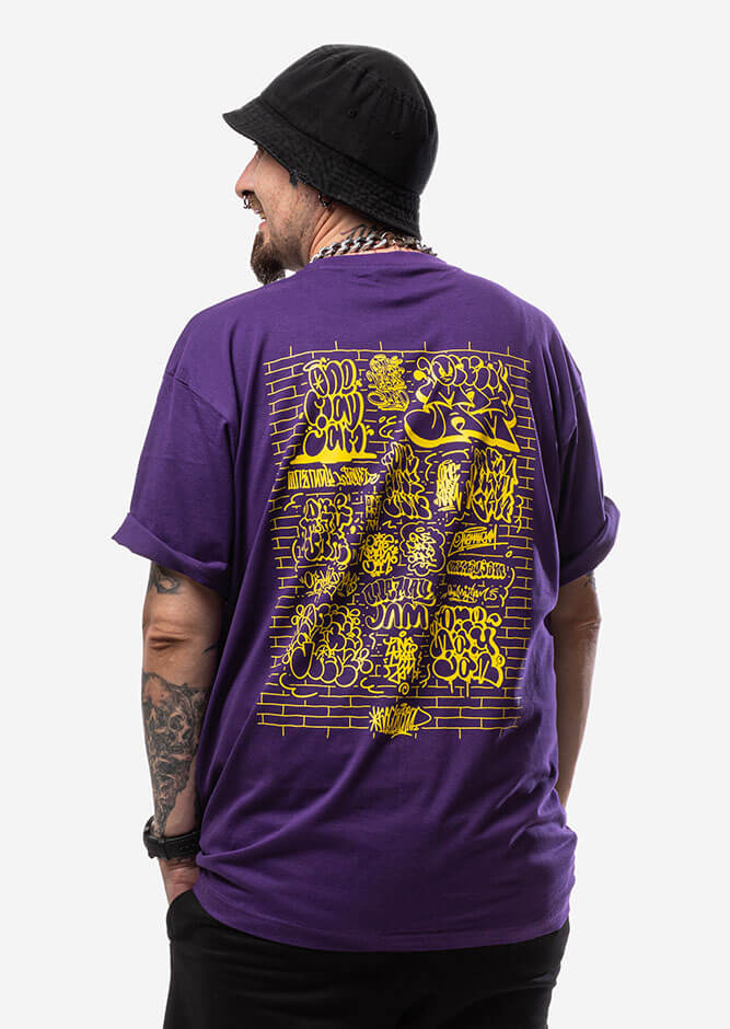 KrckBrnd OMJ Purple Tee
