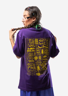 KrckBrnd OMJ Purple Tee
