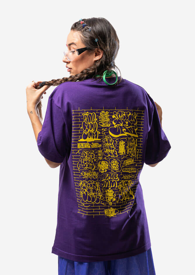 KrckBrnd OMJ Purple Tee