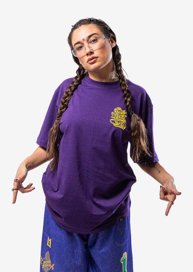 KrckBrnd OMJ Purple Tee