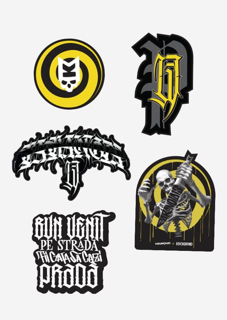 KrckBrnd P13 Sticker Stash