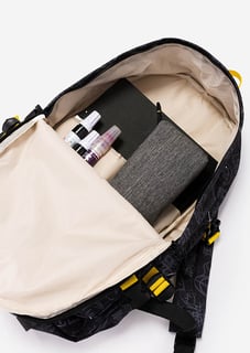 KrckBrnd Painted Black Backpack