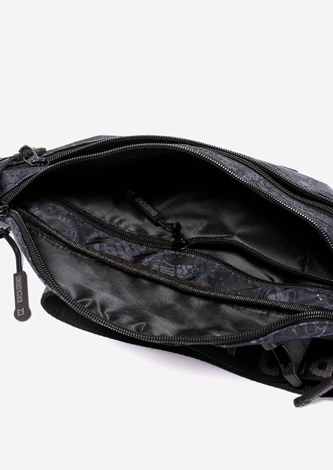 KrckBrnd Painted Black Bag