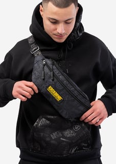 KrckBrnd Painted Black Bag