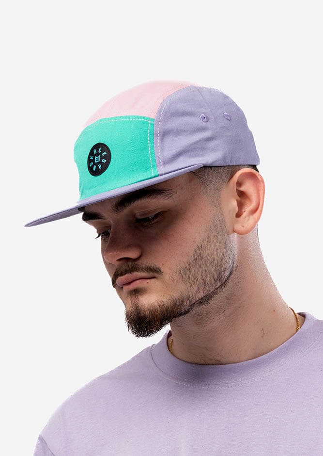 KrckBrnd Pastel 5 Panel Hat