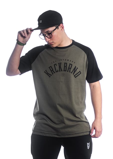 KrckBrnd Raglan Army / Tee