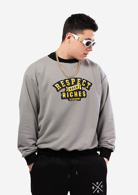 KrckBrnd Respect Over Riches Sweatshirt