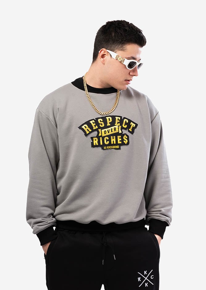 KrckBrnd Respect Over Riches Sweatshirt