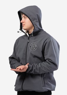 KrckBrnd Softshell Zipper Hoodie