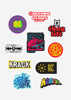 KrckBrnd Sticker Stash #8