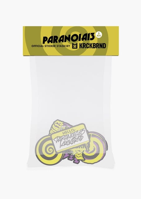 KrckBrnd Sticker stash Paranoia13